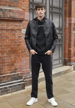 Jack & Jones Jjichris Jjoriginal - Straight Leg Jeans - Black Denim -Jack & Jones f028969bb6c44cdd93e29eeffc4c9ac6