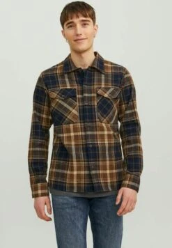 Jack & Jones Jjeeddie Ls Noos - Overhemd - Otter