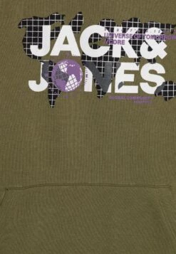 Jack & Jones Junior Hood- Hoodie - Olive Branch -Jack & Jones f0e9943029fc4d68996de6f5ce2a6e47
