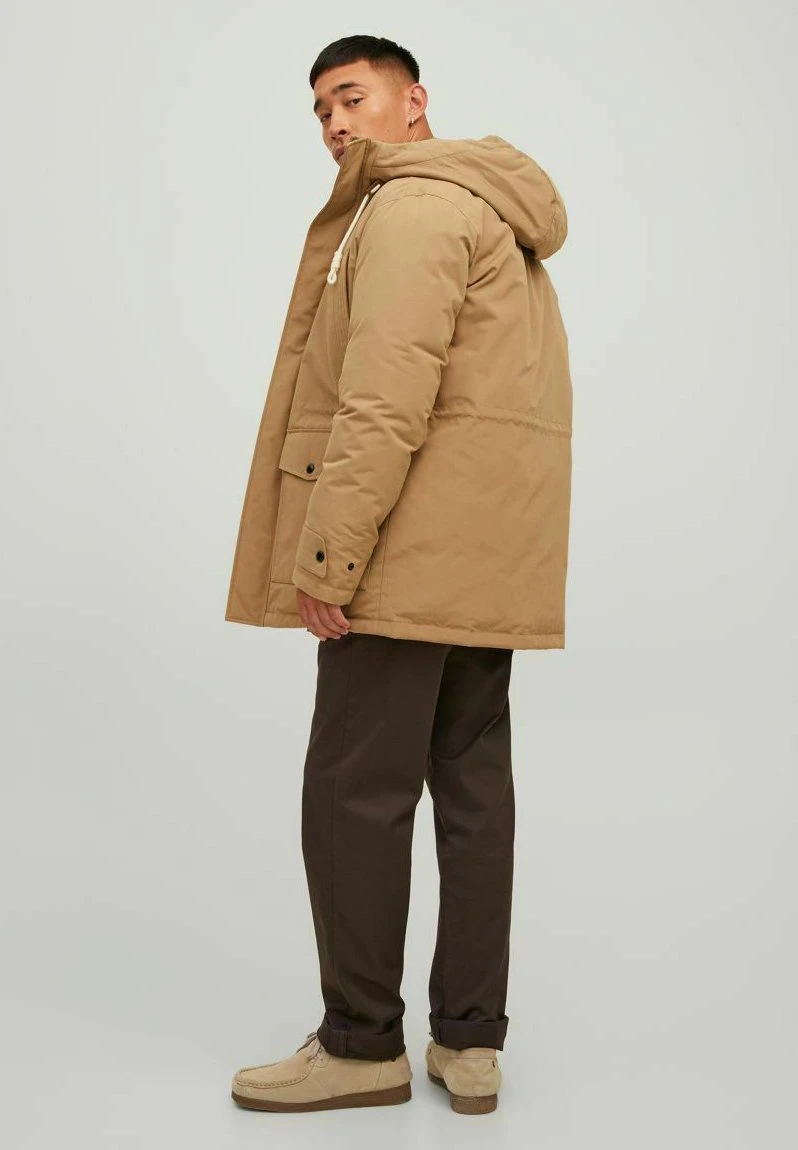 Jack & Jones Jjemash Teddy - Winterjas - Elmwood 3 Jack & Jones Jjemash Teddy - Winterjas - Elmwood - Afbeelding 3