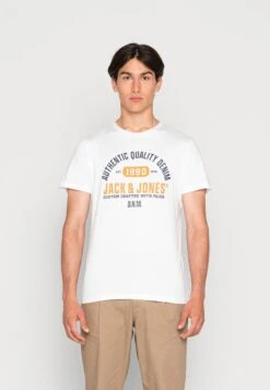 Jack & Jones Jjstamp Tee Crew Neck 3 Pack - T-Shirt Print - Black/White/Navy Blazer 11 Jack & Jones Jjstamp Tee Crew Neck 3 Pack - T-Shirt Print - Black/White/Navy Blazer -Jack & Jones f28b1a936d044797ba200bf59f1b3f28