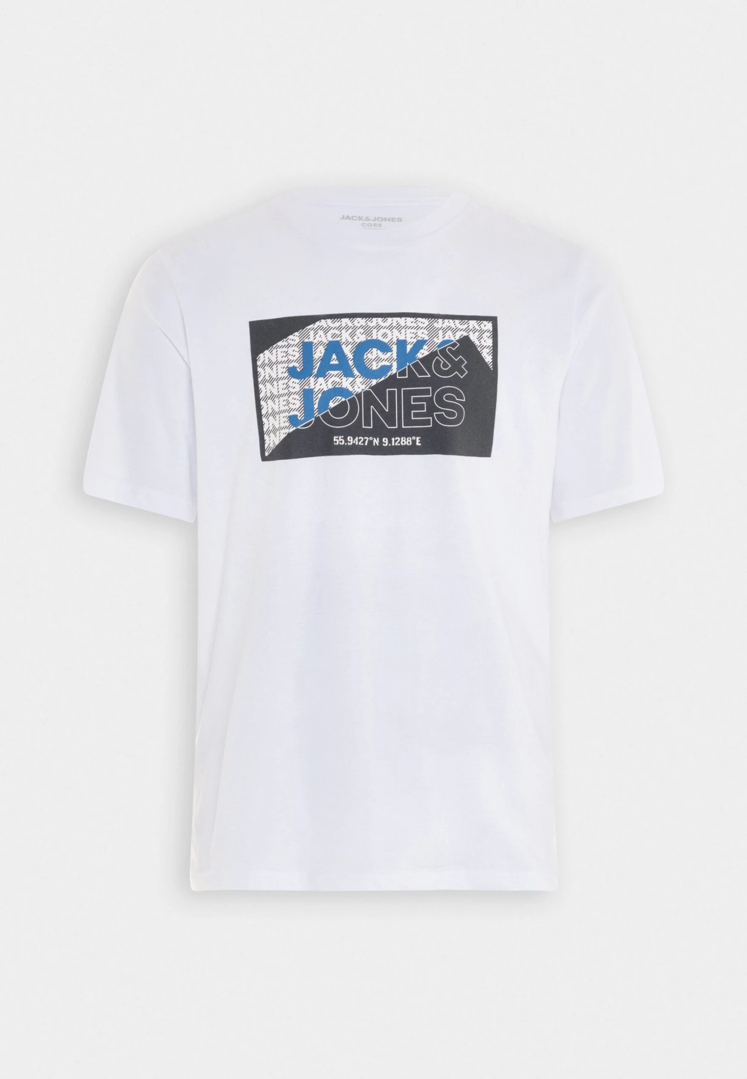Jack & Jones Jcologan Crew Neck - T-Shirt Print - White 4 Jack & Jones Jcologan Crew Neck - T-Shirt Print - White - Afbeelding 4