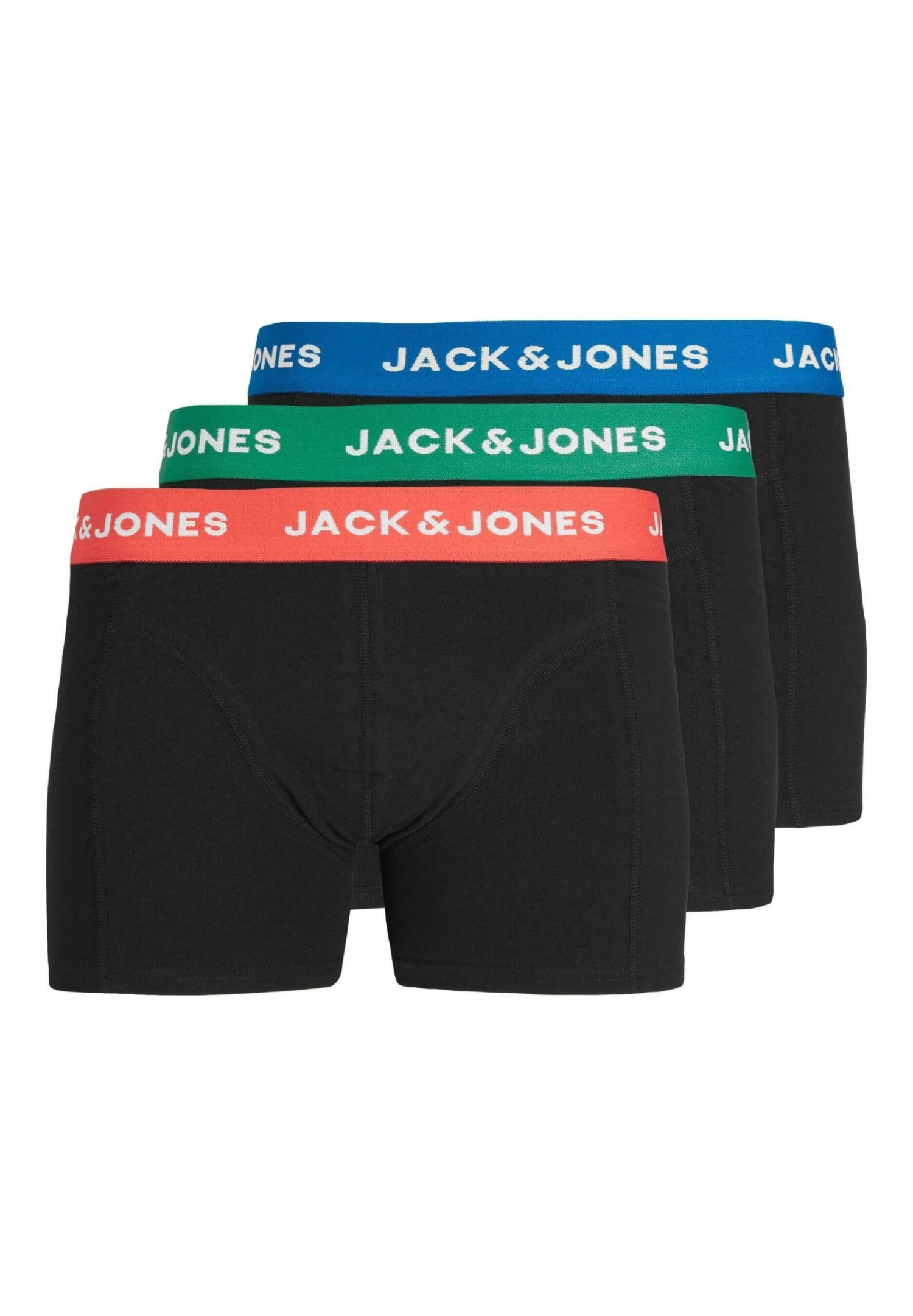 Jack & Jones 3Er Pack Jacadam Trunks - Onderbroeken - Schwarz 1 Jack & Jones 3Er Pack Jacadam Trunks - Onderbroeken - Schwarz