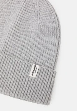 Jack & Jones Jacbrink Beanie - Muts - Light Grey Melange -Jack & Jones f3ed60ab8dae496fb315e06abb263a65
