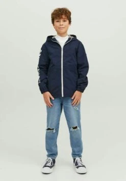 Jack & Jones Junior Jungs Colourblocking - Jas - Navy Blazer