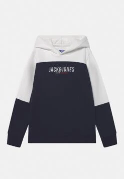 Jack & Jones Junior Jjedan Blocking Noos Jnr - Hoodie - Navy Blazer
