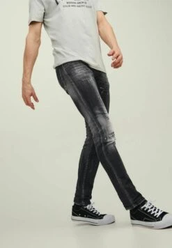 Jack & Jones Glenn Luca- Slim Fit Jeans - Black Denim -Jack & Jones f48d4a42e77a4e728b12cd9af8651e64