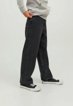 Jack & Jones Junior Alex Original MfBaggy - Flared Jeans - Black Denim -Jack & Jones f4aab817c08146699c0dff9a1376eb32