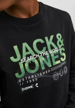 Jack & Jones Junior Crew Neck - Sweater - Black -Jack & Jones f4ac6e47dc694c05824b7d9bbf263c50