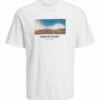 Jack & Jones Junior Foto - T-Shirt Print - Bright White