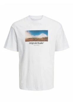Jack & Jones Junior Foto - T-Shirt Print - Bright White