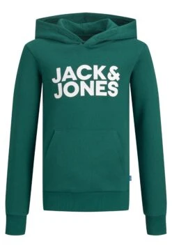 Jack & Jones Junior Jjecorp Logo- Hoodie - Storm -Jack & Jones f4e46487cd3440ce979640853b640a5d