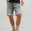 Jack & Jones Chris Wood- Jeansshort - Grau