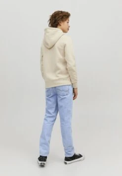 Jack & Jones Junior Jjiclark Jjoriginal- Straight Leg Jeans - Blue Denim -Jack & Jones f572b65b29cd4114a9dfead4c67f3506