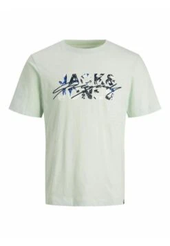 Jack & Jones Junior Logo - T-Shirt Print - Pale Blue -Jack & Jones f60411fabb8b4195a722b0bba5bcced9