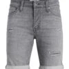 Jack & Jones Junior Jjirick Jjioriginal - Jeansshort - Grey Denim
