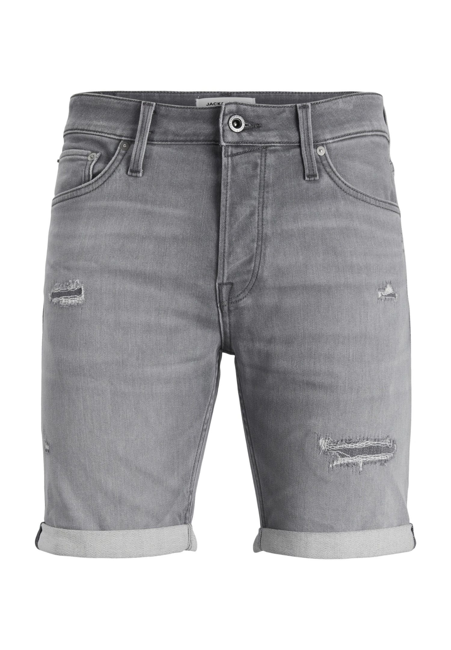 Jack & Jones Junior Jjirick Jjioriginal - Jeansshort - Grey Denim 1 Jack & Jones Junior Jjirick Jjioriginal - Jeansshort - Grey Denim