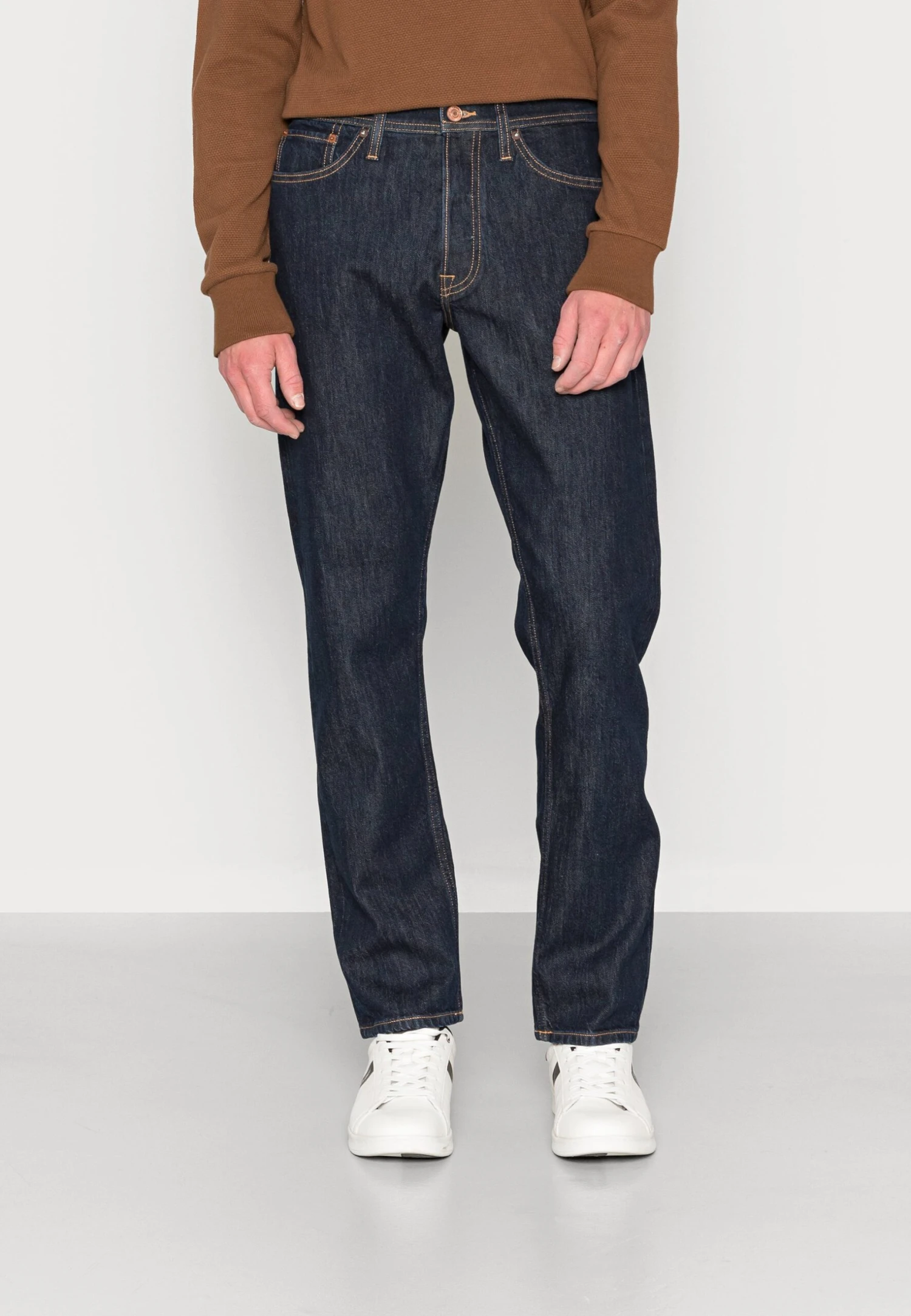 Jack & Jones Jjichris Jjoriginal - Straight Leg Jeans - Blue Denim 1 Jack & Jones Jjichris Jjoriginal - Straight Leg Jeans - Blue Denim