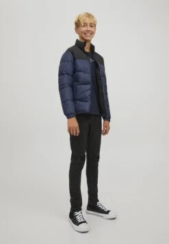 Jack & Jones Junior Jjiliam Jjoriginal- Jeans Skinny Fit - Black Denim