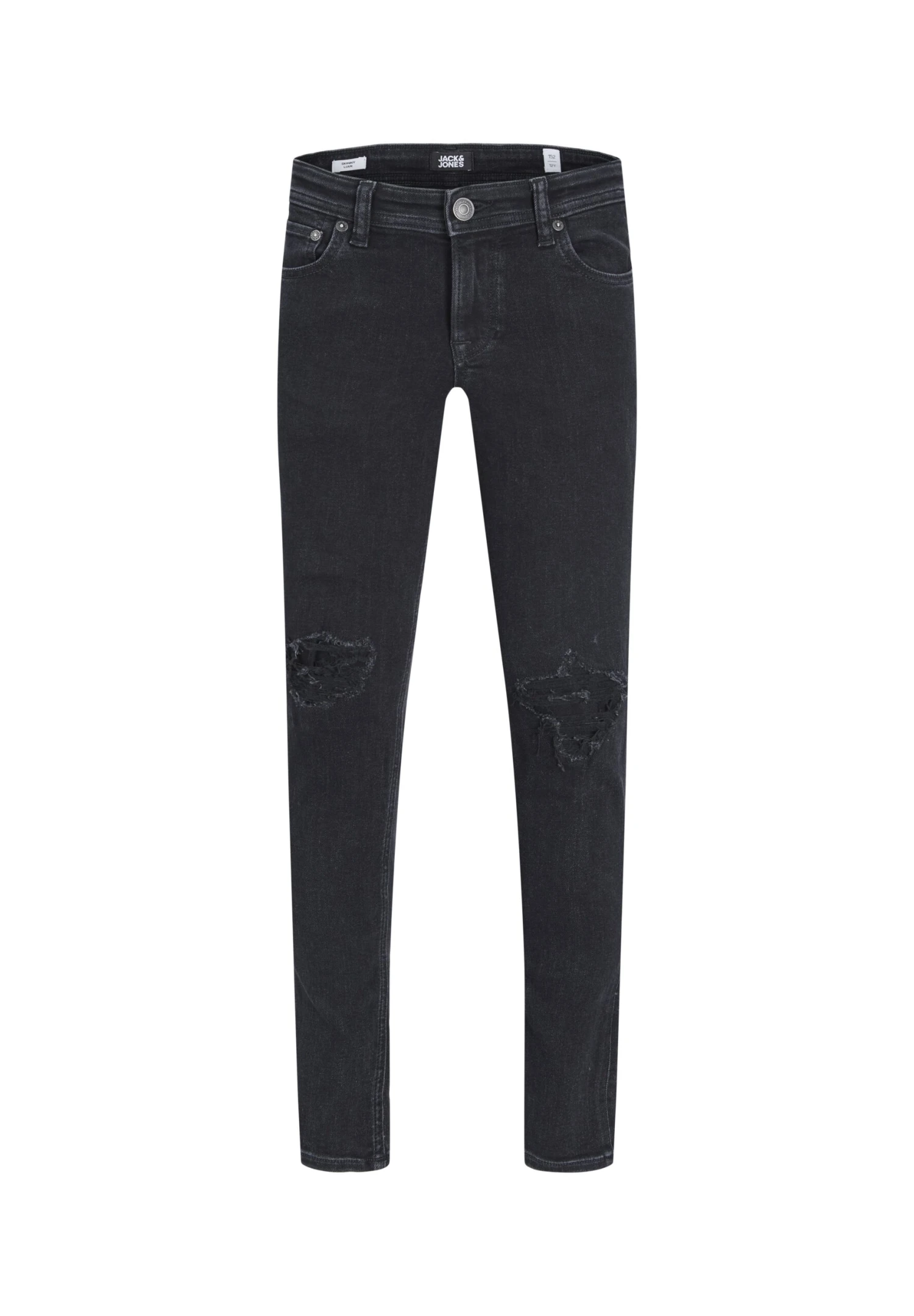 Jack & Jones Junior Jjiliam Jjoriginal- Jeans Skinny Fit - Black Denim 7 Jack & Jones Junior Jjiliam Jjoriginal- Jeans Skinny Fit - Black Denim - Afbeelding 7