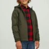 Jack & Jones Junior Jwhsprinter- Jas - Forest Night