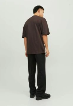 Jack & Jones Jjetimo Tee - T-Shirt Basic - Seal Brown -Jack & Jones f94bd0dc8b7942628cea39108f41e857