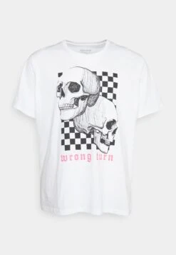 Jack & Jones Jorkoen Tee Crew Neck- T-Shirt Print - White -Jack & Jones f9f1452e7d0b44ee83e2efe446142401