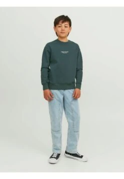 Jack & Jones Junior Jorvesterbro Crew Neck Jnr - Sweater - Magical Forest