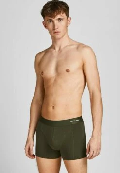 Jack & Jones Trunks Jacbasic 3-Pack - Onderbroeken - Blue/Green