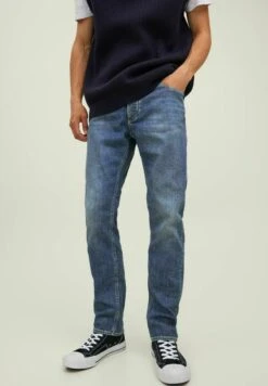 Jack & Jones Straight Leg Jeans - Blue Denim
