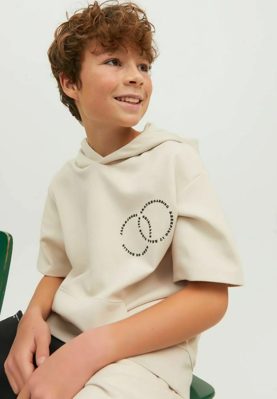 Jack & Jones Junior Skater - T-Shirt Print - Moonbeam 6 Jack & Jones Junior Skater - T-Shirt Print - Moonbeam - Afbeelding 6